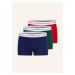 Tommy Hilfiger Boxerky, 3 Kusy V Balení oranžová/ tmavě modrá/ zelená