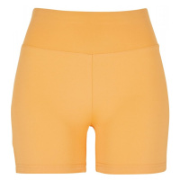 Ladies Recycled High Waist Cycle Hot Pants - paleorange