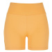 Ladies Recycled High Waist Cycle Hot Pants - paleorange