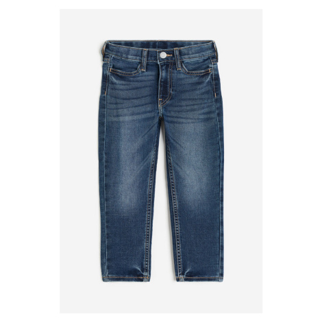 H & M - Super Soft Slim Fit Jeans - modrá H&M
