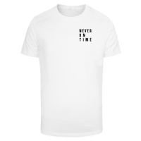 Pánské tričko Never On Time - bílé