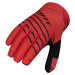SCOTT 450 ANGLED rukavice černá/červená