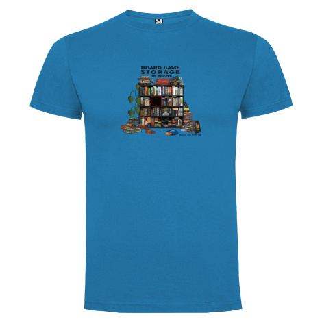 TLAMA games T-shirt "Storage 3D Puzzle" Barva: Azurová modrá, Velikost: M