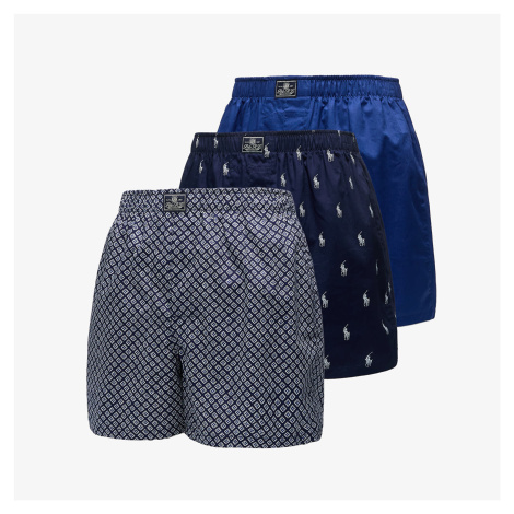 Trenky Ralph Lauren Classic Cotton Trunks 3-Pack Multicolor