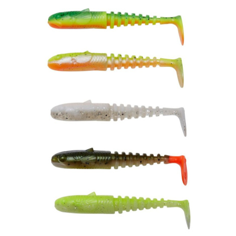 Savage Gear Gumová nástraha Gobster Shad Dark Water Mix 5ks - 7,5cm 5g