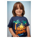 DEFACTO Baby Boy Palm Pattern Short Sleeve T-Shirt