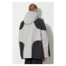 Péřová bunda A.A. Spectrum Glacix Jacket šedá barva, zimní, oversize, 82231805
