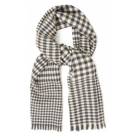 ŠÁLA GANT D1. HOUNDSTOOTH WOOL SCARF