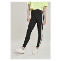 Legíny Urban Classics Ladies Multicolor Side Taped Leggings