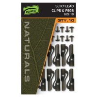 Fox Závěsky Edges Naturals Slik Lead Clip & Pegs Size 10 10ks