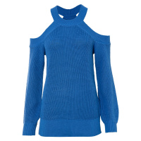 Bonprix BODYFLIRT svetr s odhalenými rameny Barva: Modrá, Mezinárodní