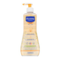 Mustela Bébé Cleansing Oil šampon a sprchový gel 2v1 pro děti 500 ml