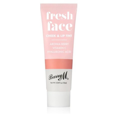 Barry M Fresh Face tekutá tvářenka a lesk na rty odstín Peach Glow 10 ml