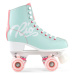 Rio Roller Script Adults Quad Skates - Teal / Coral - UK:9A EU:43 US:M10L11