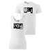Super plecháček Vtipný set tílka a trička s potiskem POŠ-UCI Barva: Černé pánské tričko + Bílé d