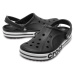 Crocs BAYABAND CLOG Unisex pantofle, černá, velikost 38/39