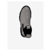 Černo-šedé kožené kotníkové boty Tamaris