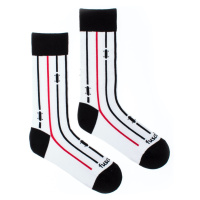 Ponožky Na prkno bílé Fusakle