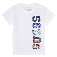 Guess SS T SHIRT Bílá