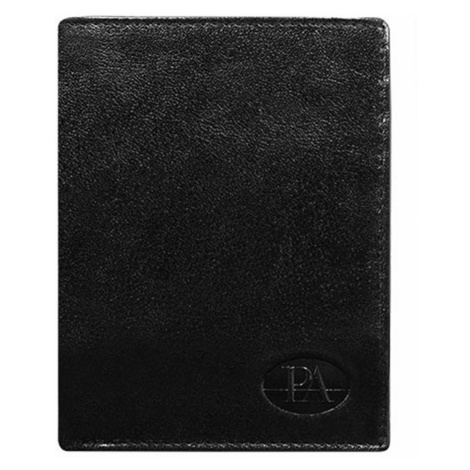 Luxusní pánská kožená peněženka černá Pietro Pierre Andreus