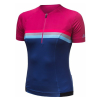 Sensor Cyklo Tour dámský dres kr.rukáv lilla stripes