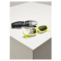 Urban Classics Sluneční brýle Lefkada s tmavými skly, 2 kusy v balení