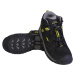 Trekové boty Keen TARGHEE MID WP YOUTH BLACK/STEEL GREY