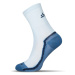 Shox Dvoubarevné modré ponožky