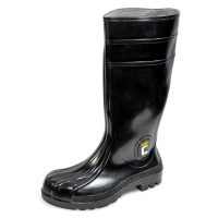 Obuv bezpečnostní holínka BOOTS EUROFORT, S5, PVC+nitril, vysoká, černá