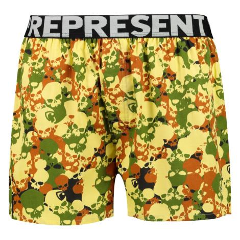 Pánské trenky REPRESENT EXCLUSIVE MIKE SKULL CAMMO