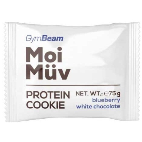 GymBeam MOIMÜV PROTEIN COOKIE BORŮVKA A BÍLÁ ČOKOLÁDA Proteinová tyčinka, , velikost