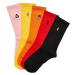 Ovocné vyšívací ponožky 5-balení vícebarevné