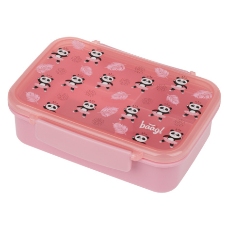 BAAGL Box na svačinu s přihrádkami Panda