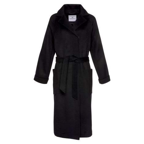 ALPENBLITZ oversize vlněný kabát* Barva: Černá, Mezinárodní