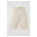 DEFACTO Baby Girl Regular Fit Wide Leg Striped Trousers