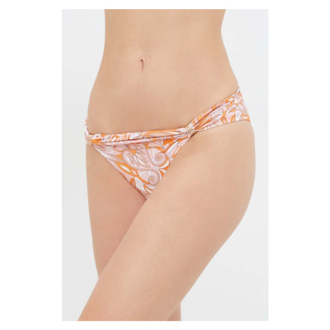 Plavkové kalhotky Karl Lagerfeld Grenada oranžová barva Melissa Odabash