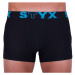 Styx MEN'S BOXERS SPORTS RUBBER Pánské boxerky, černá, velikost