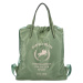 Volnočasový lehký kabelko/batůžek Daniel, světle zelená