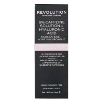 Revolution Skincare Targeted Under Eye Serum - 5% Caffeine Solution + Hyaluronic Acid Serum oční
