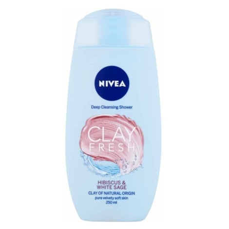 NIVEA - Sprchový gel s jílem Ibišek & Bílá šalvěj Sprchové gely 250 ml unisex