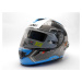 AXXIS integrální helma COBRA RAGE A3 lesklá - modrá