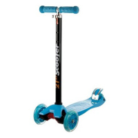 Werk Maxi Scooter se svítícími kolečky, modrá