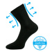 Boma Viktor Pánské ponožky s extra volným lemem - 1 pár BM000000624700100173x černá