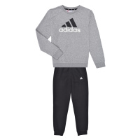 Adidas Essentials Big Logo French Terry Joggers Set Šedá