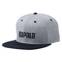 Rapala Kšiltovka Flat Brim Cap Grey Black