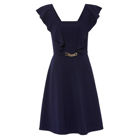 Bonprix BODYFLIRT šaty s řetízkem Barva: Modrá, Mezinárodní