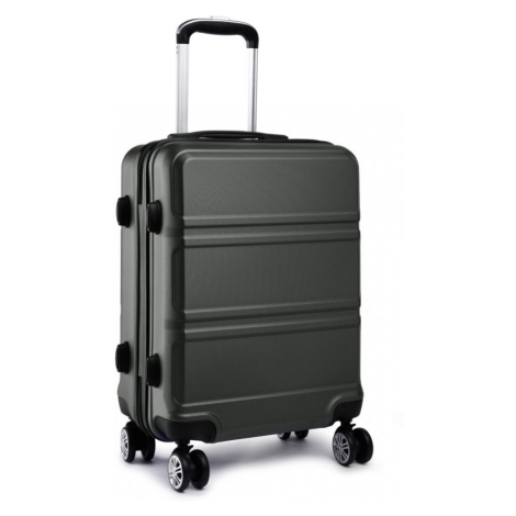 Kono Block - Odolný cestovní kufr na kolečkách Barva: Business šedá