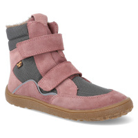 Barefoot zimní boty Froddo - BF Tex Winter růžové