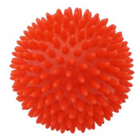 Kine-MAX masážní míček ježek 9cm - červená