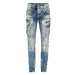 CIPO & BAXX kalhoty pánské C-1178 L:34 regular fit jeans džíny